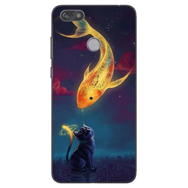 Чехол для телефона TP Link чехол Neffos C9 TP707A TP707C 5 99 дюйма с принтом C 9 Wolf Rose силиконовый