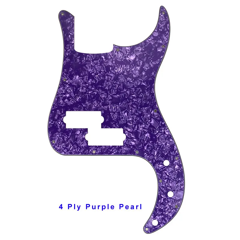 Пользовательские гитарные части, качественная электрическая гитара Pickguard-для США/Мехико Fd стандарт P бас Гитара Pickguard царапина пластина