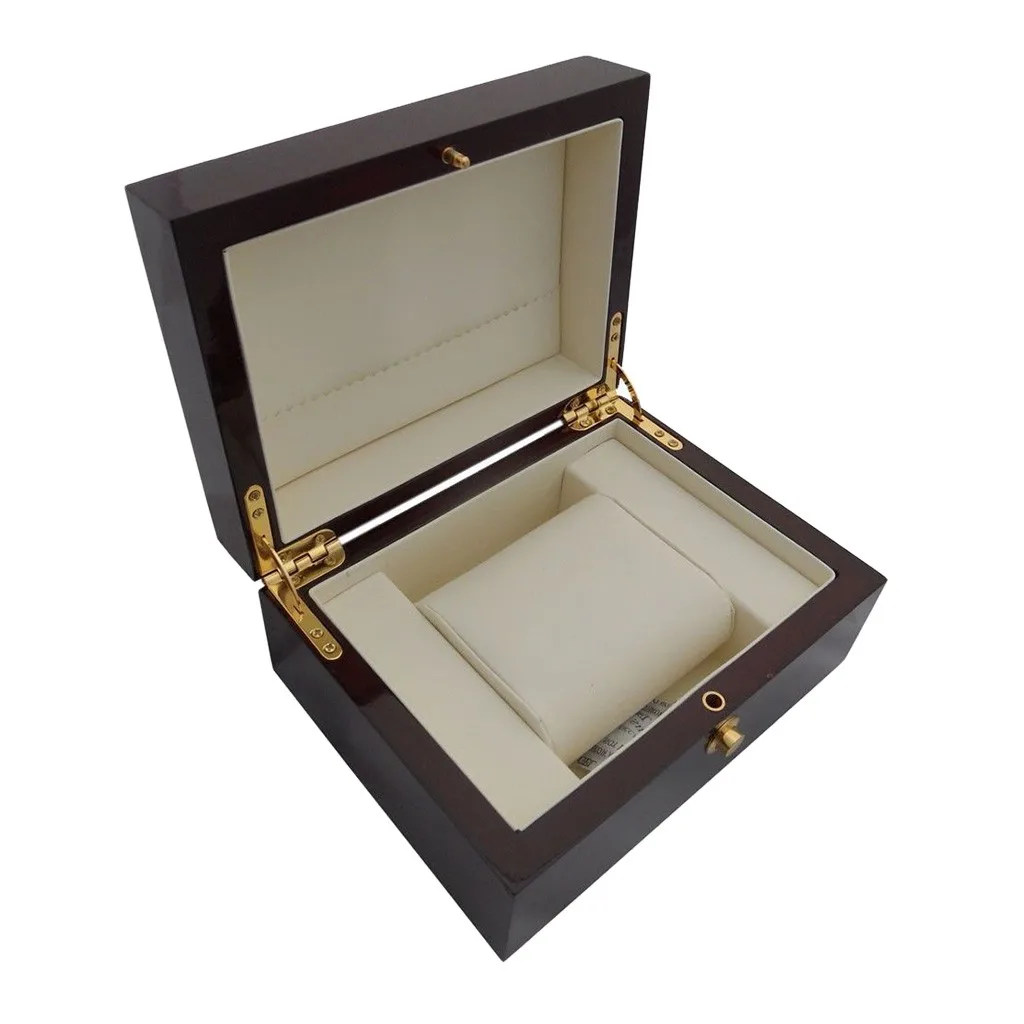 Деревянный чехол для часов ручной работы мужчин и женщин роскошная коробка