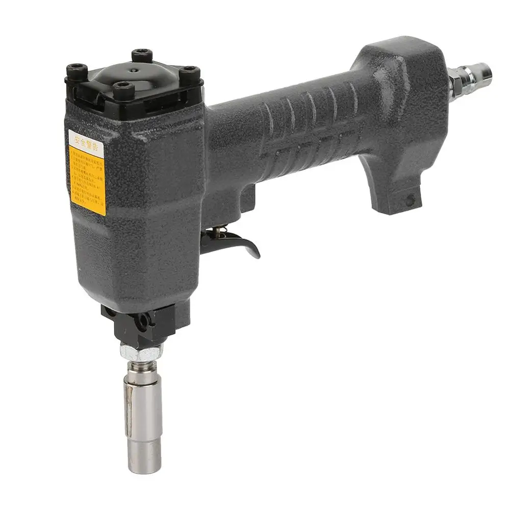 Пневматический воздушный степлер 1/4 &quot Nailer тонкий инструмент мебель синий