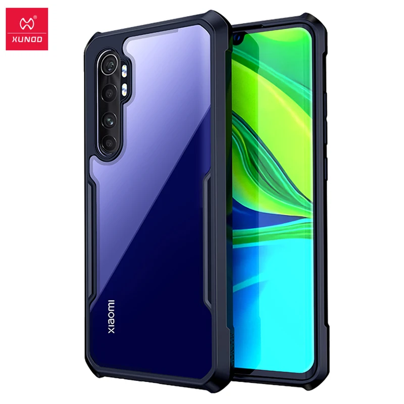 Чехол Xundd для телефона Xiaomi Mi Note 10 Lite противоударный чехол защитный задняя