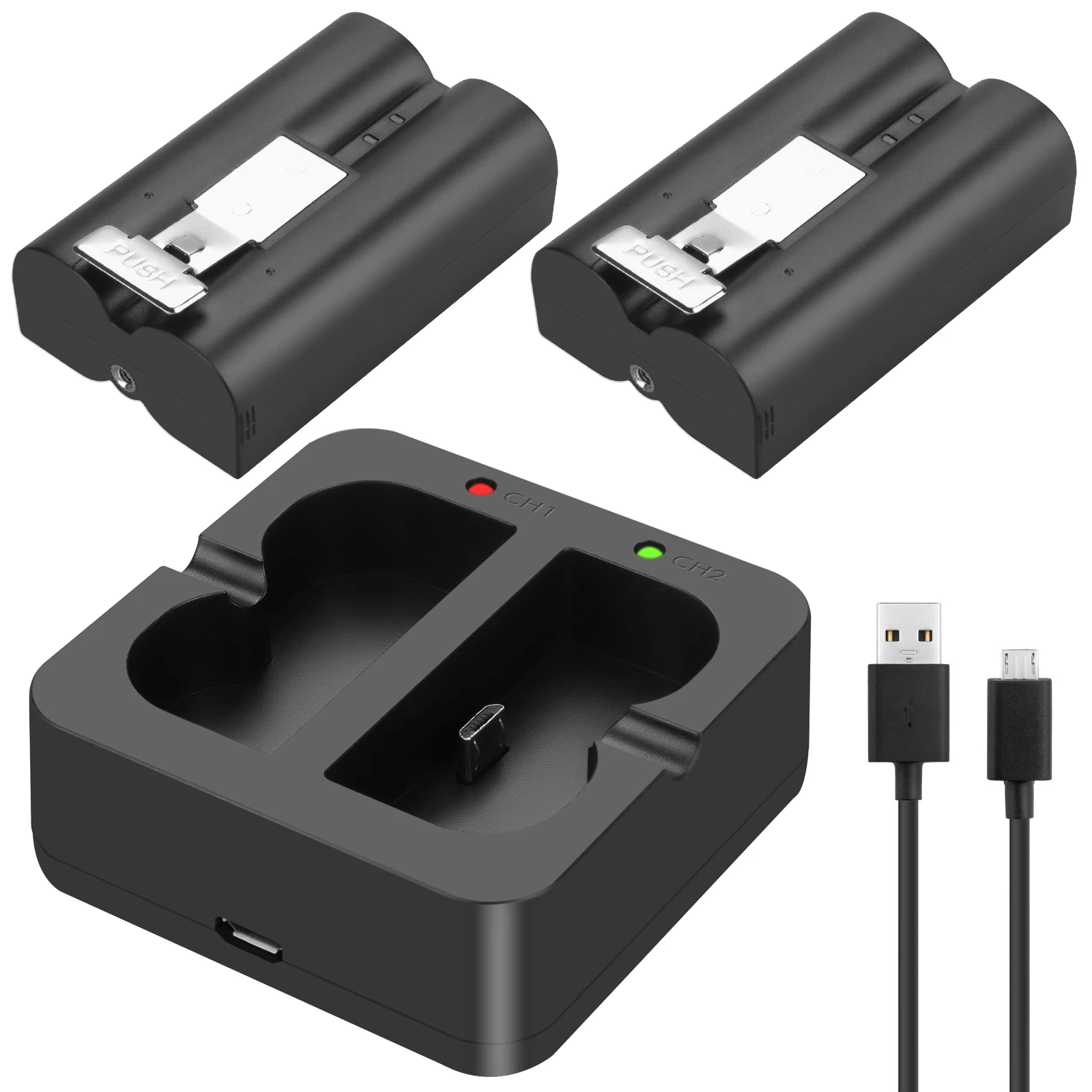 Probty 6800 мАч для быстрого крепления кольца видеодомофона 2 аккумулятора