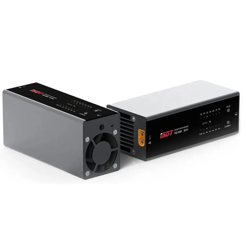 

ISDT FD-100 80W 6A Smart Control Discharger for 2S-8S Lipo Battery