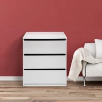 nightstands bedside table bedroom furniture storage drawers bedside cabinet chest of drawers home 3 layer coffee tables