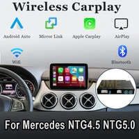 wireless carplayandorid auto for mercedes benz c class w205 glc 2015 2018 with airplay mirror link navigation