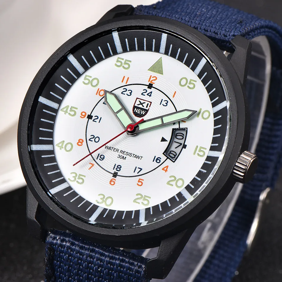 

Men Waterproof Mechanical Watch Military Men Quartz Watch Black Dial Date Luxury Sport Wrist Watch Automatic Luminous Clock