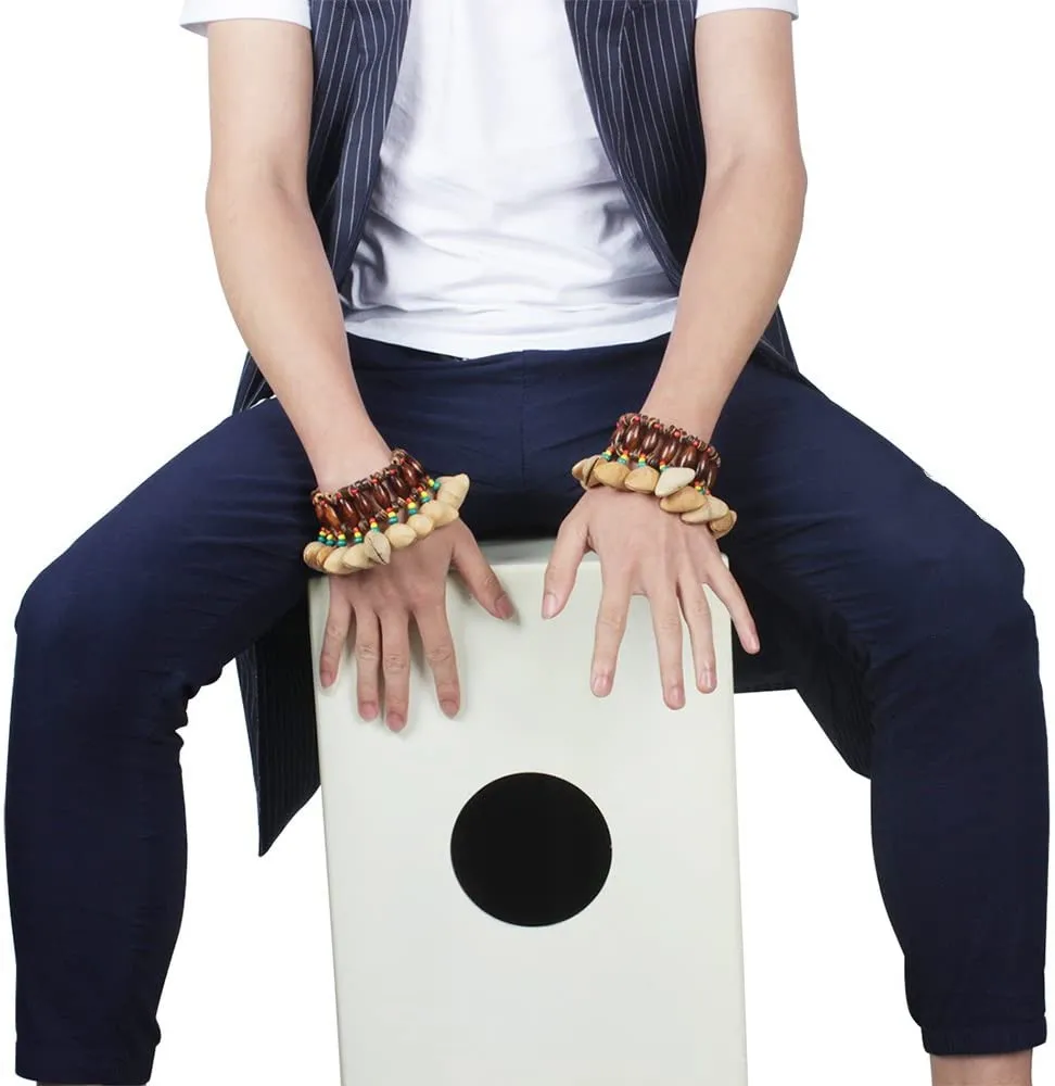 Браслет ручной работы из орехов и ракушек Колокольчик для Djembe аксессуары