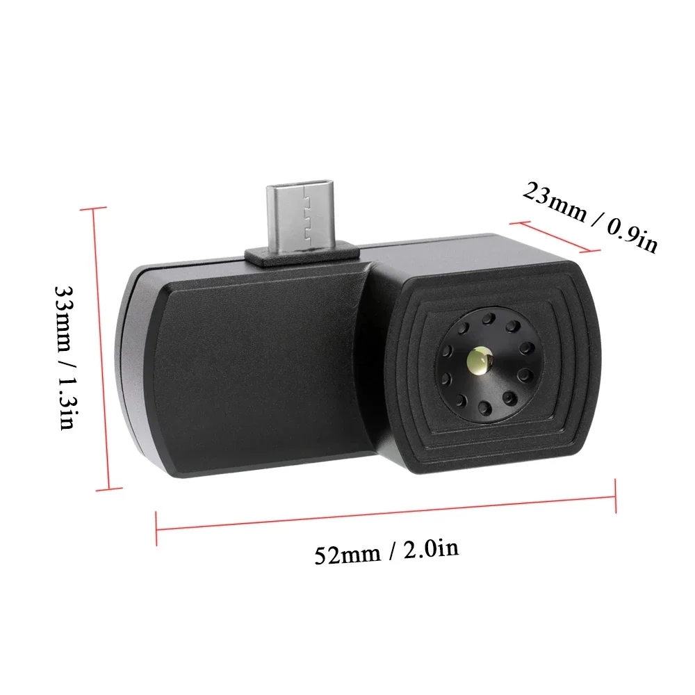 hti ht 101 220160 cellphone thermal imaging camera optics heat ir infrared imager for mobile phone multisensor thermal camera free global shipping