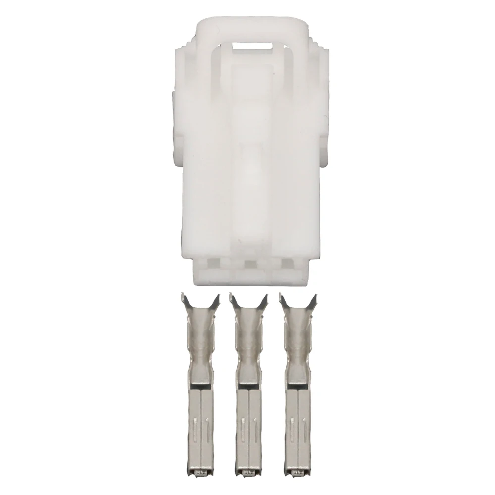 3-контактный белый пластиковый соединитель жгута кабеля, автомобильные разъемы с клеммой DJ7031Y-1.5-21 3 P