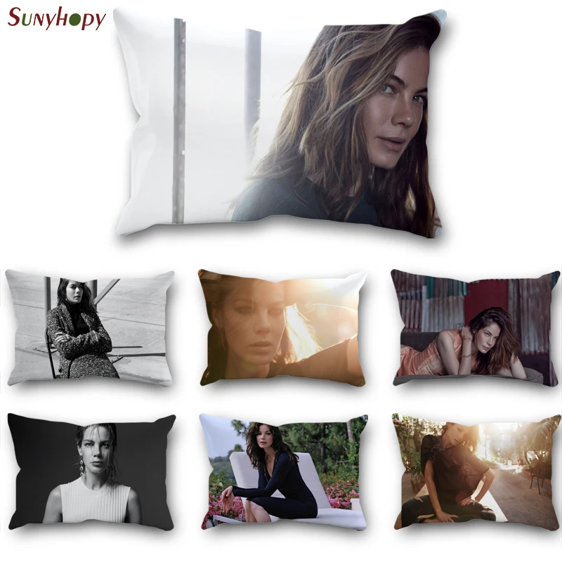 

Custom Michelle Monaghan Popular Hot Sale Pillowcase Zippered Pillow ​Bedroom Home Office Decorative 0804WJY