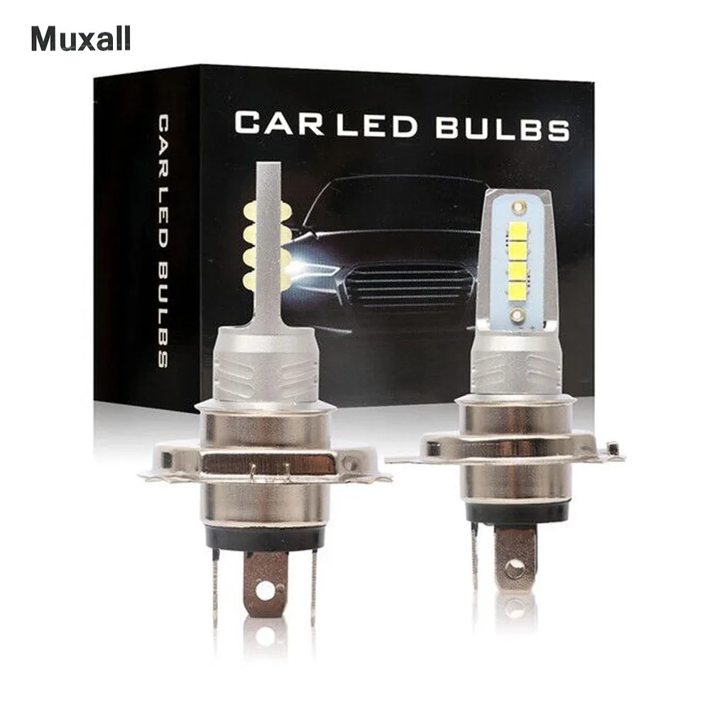 Muxall H4 H7 H11 H8 H9 H16JP H1 H3 светодиодный светодиодные противотуманные фары 9005 9006