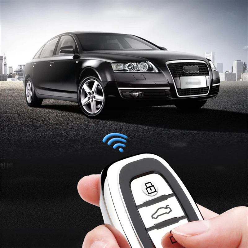 Мягкий ТПУ чехол для ключей автомобиля Audi A1 A3 A4 A5 A6 A7 A8 Quattro Q3 Q5 Q7 2009 2010 2011 2012 2013 2014 2015