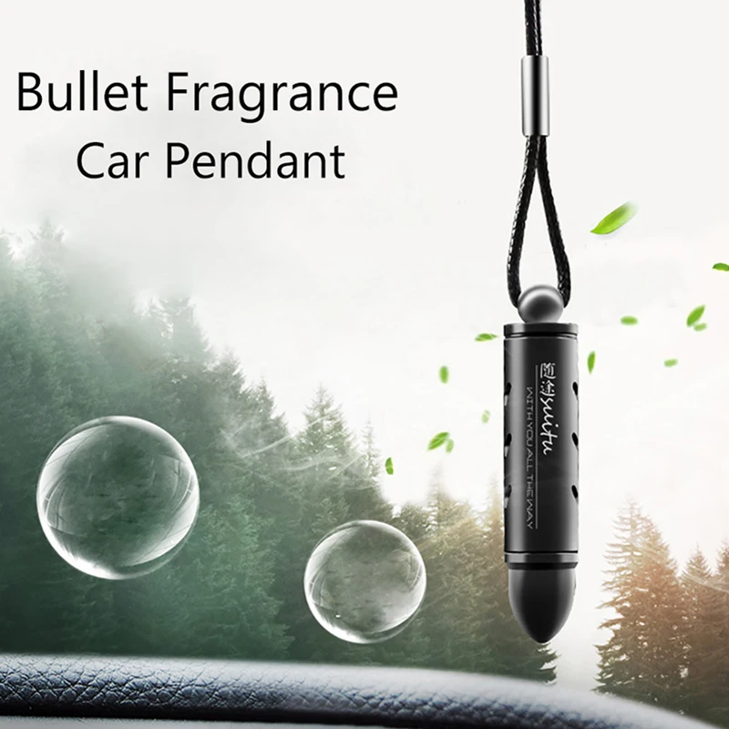 Автомобильный Освежитель подвесная подвеска сплав пуля Твердый бальзам