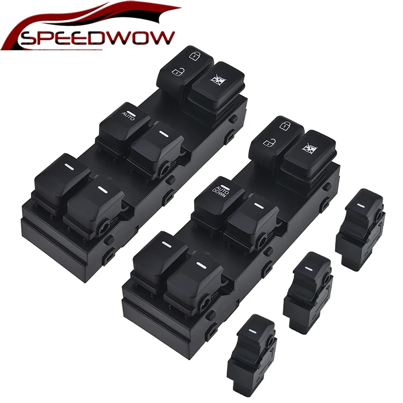 Комплект кнопок переключателя на окно для Kia Sportage 2011 2012 2013 2014 2015 OE #93570-1X000 |