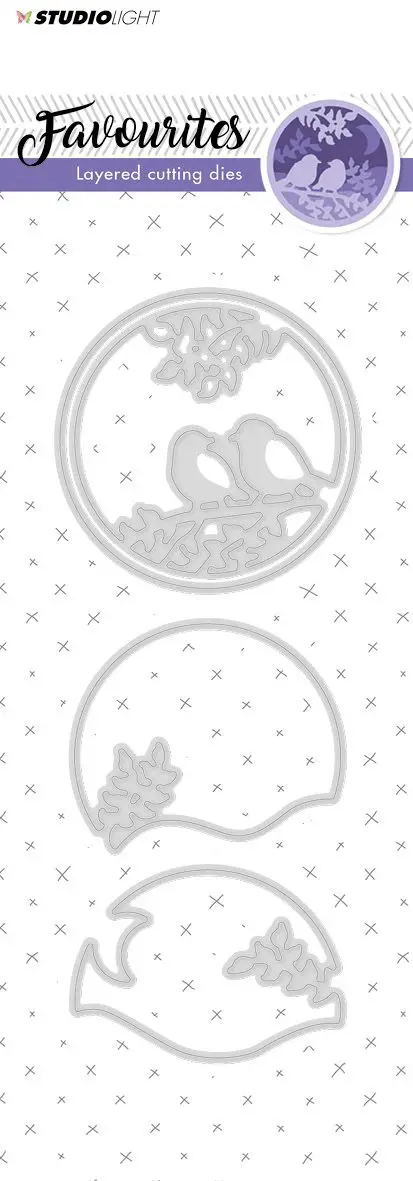 

Металлические Вырубные штампы LLove CCraft, круглый слой птицы, скрапбукинг, бумажный нож, форма, лезвие, перфоратор, трафареты