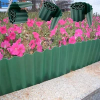 diy flower bed fence lawn border edging garden grass fence edge fence wall way roll road gardening small fence