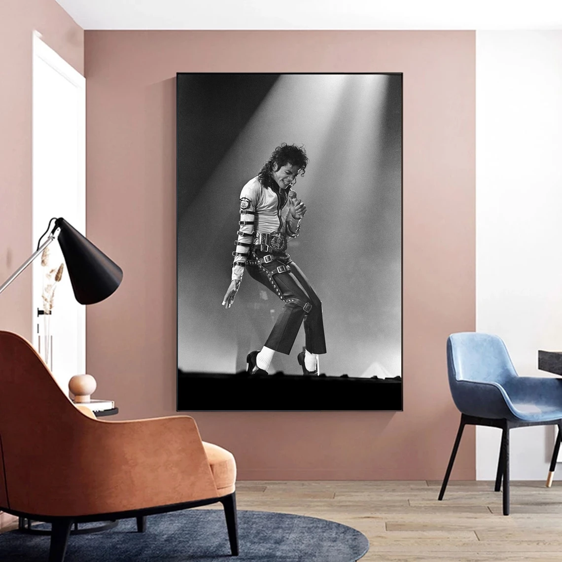 Постер Майкла Джексона музыкальная звезда певица хип-хоп рэп холст печать