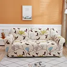 Чехол для дивана с цветочным принтом, всесезонный эластичный чехол для мебели в гостиной