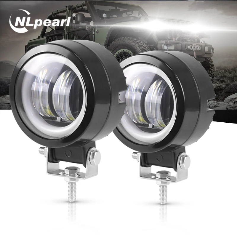 NLpearl светодиодный бар OffRoad 12V 24V Водонепроницаемый рабочий светильник 6D 20 Вт