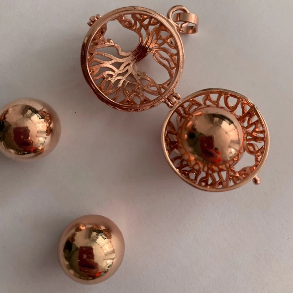 16mm Sound Music Ball Angel Ball Harmony Caller Multicolor for Mexican Pendants Maternity Necklace Baby Gifts Jewelry