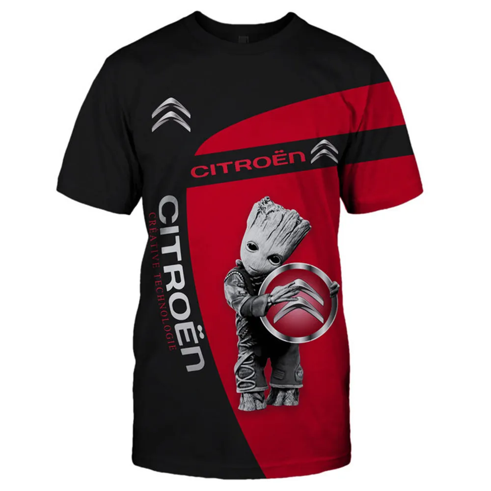 

2021 New Summer Kawasaki Men's T Shirt Motorcycle Logo 3D Print High Quality Fashion Short Sleeve Cool Tshirt Sports Hip Hop Top