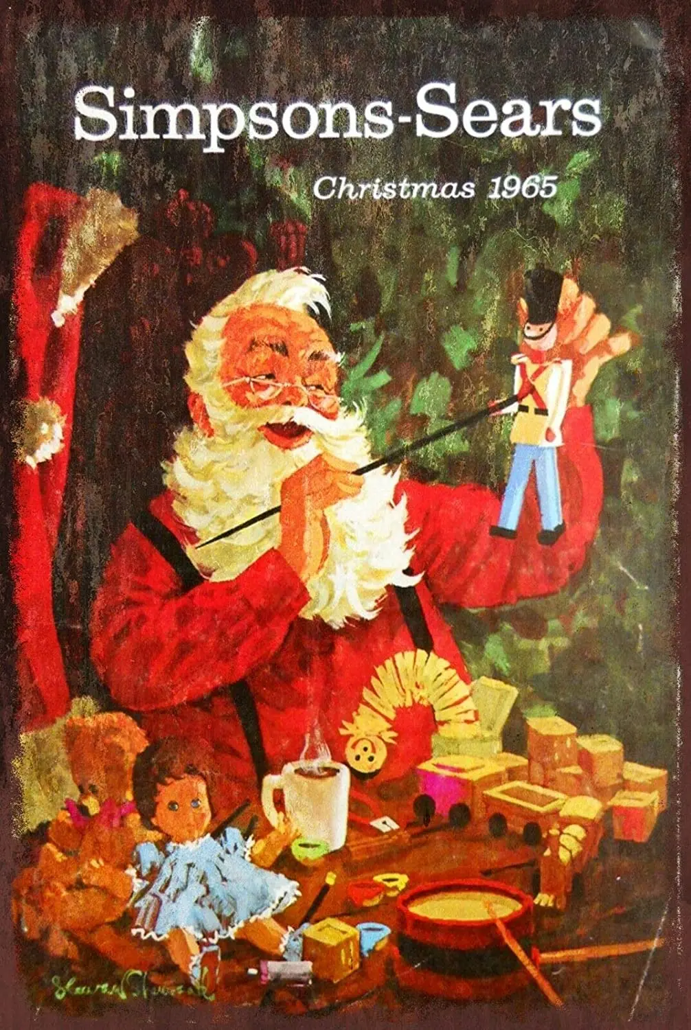 

Simpsons Sears Catalogue Cover Decor Signs 12x8 Inch Metal Tin Sign