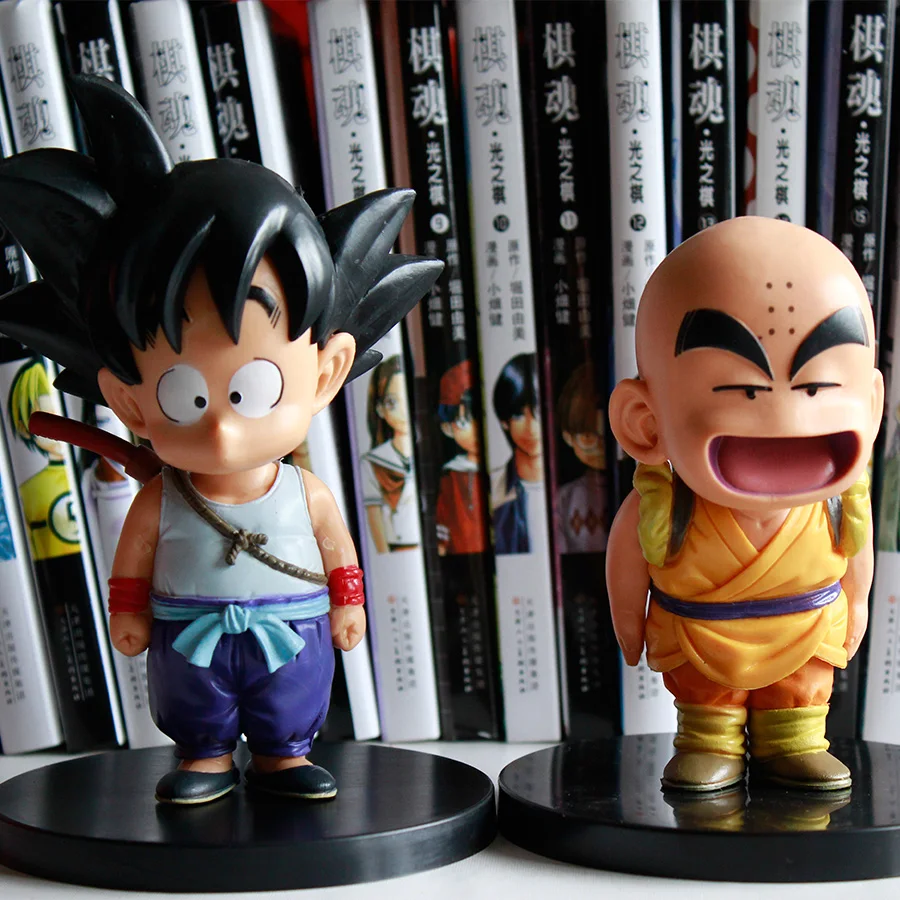 

Bandai Dragon Ball Son Goku Master Roshi Uron Kuririn фигурка модель игрушки Q версия Buu кукла орнамент для фанатов игрушка подарок