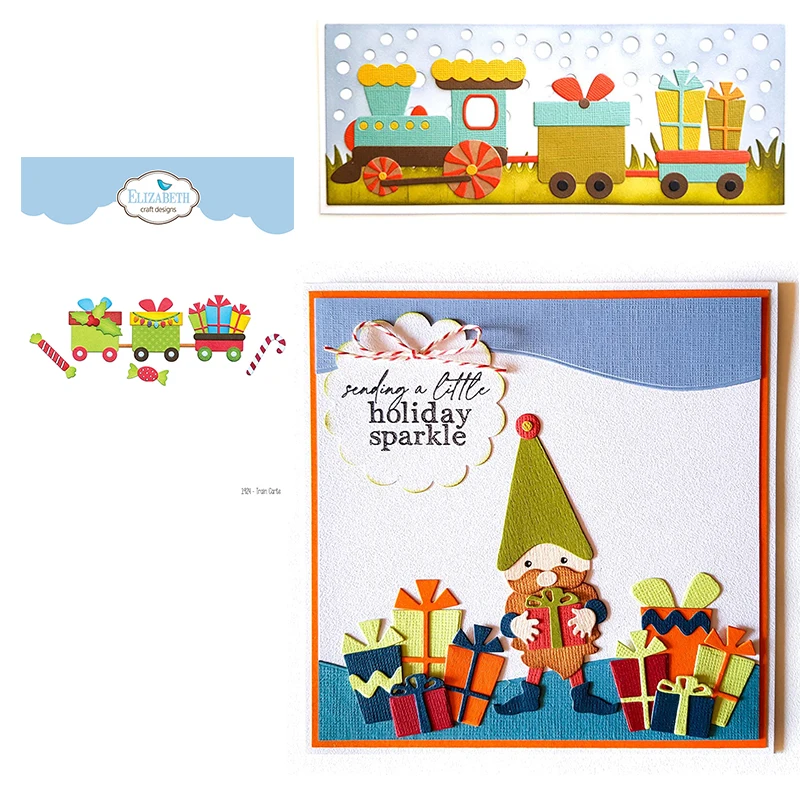 

Christmas gift Metal Cutting Dies Scrapbook Diary Decoration Stencil Embossing Template DIY Greeting Card Handmade 2021