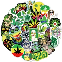 103050pcs characters leaves weed smoking graffiti stickers car skateboard motorcycle guitar laptop cool decal sticker kid toy