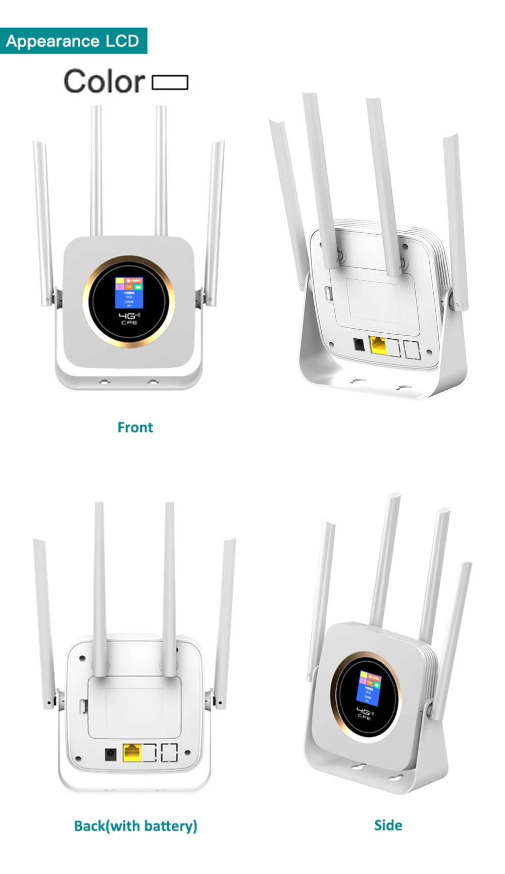 TIANJIE CPE904 роутер 4g sim карта 4G wifi роутер Точка доступа 4G LTE модем 3000mah аккумулятор Карманный wifi модем CPE 4g wifi CPE роутер