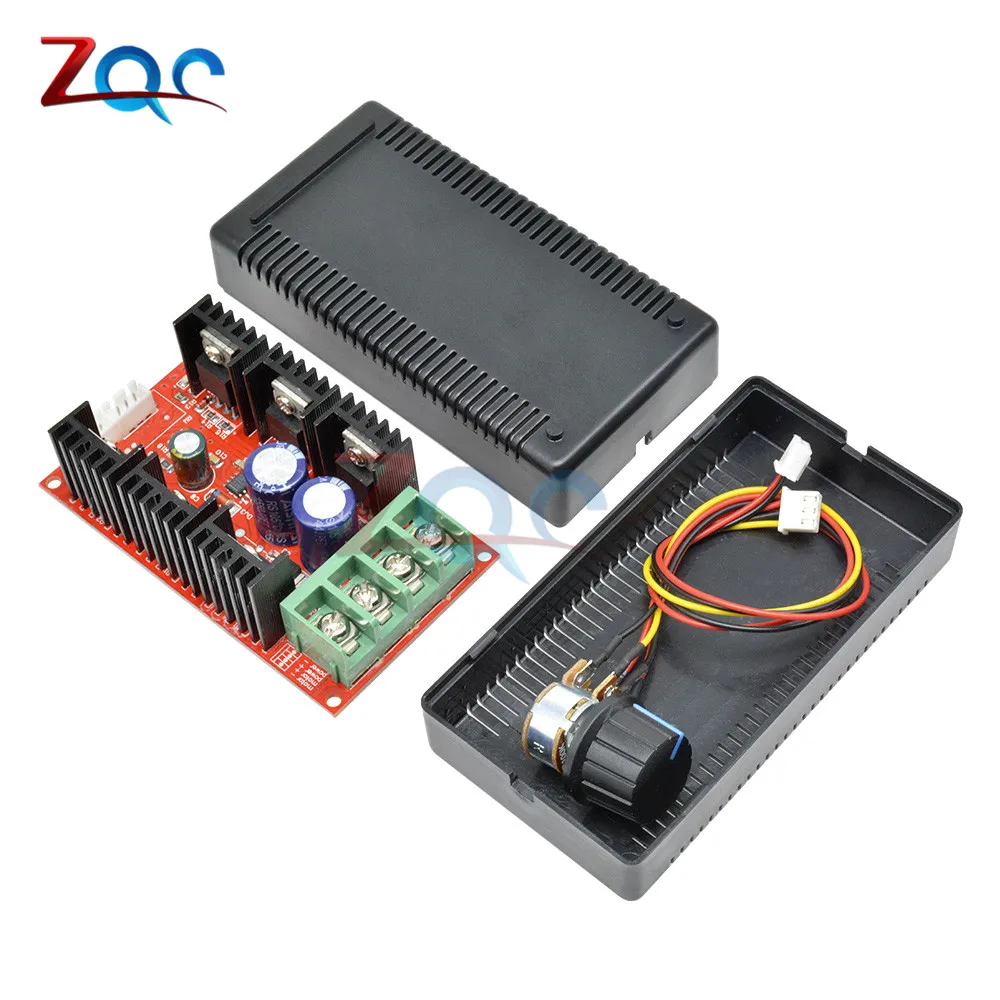 DC 12V 24V 48V 2000W MAX 10-50V 40A контроллер скорости двигателя постоянного тока PWM HHO RC PWM вентилятор автомобильный регулятор мощности переключатель плавного пуска