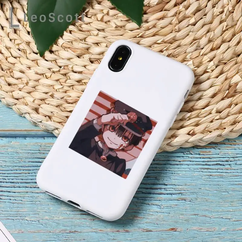 

Toilet bound hanako kun Phone Case Candy Color for iPhone 6 7 8 11 12 s mini pro X XS XR MAX Plus