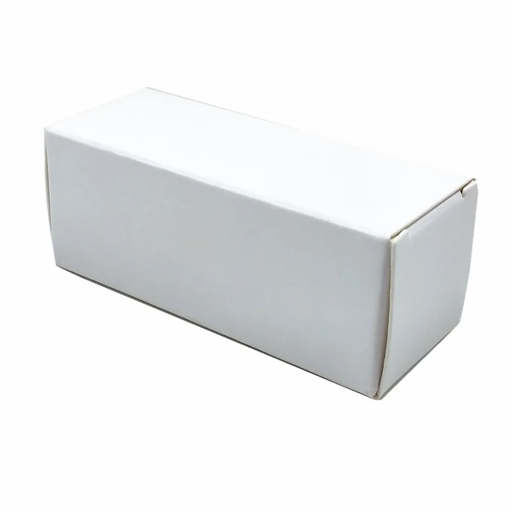 500Pcs Wholesale Foldable Gift Packaging Box Solid Color Kraft Paper Boxes lipstick Essential Oil Bottle Storage for Wedding | Дом и сад