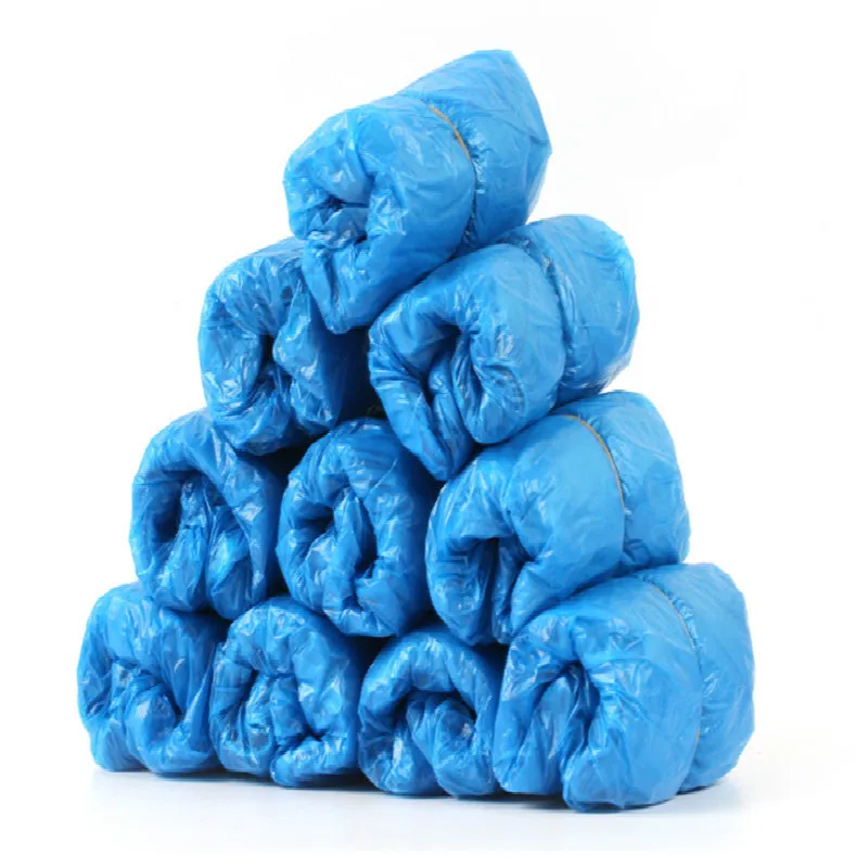 100 шт./пакет водонепроницаемые чехлы для обуви пластиковые одноразовые от дождя