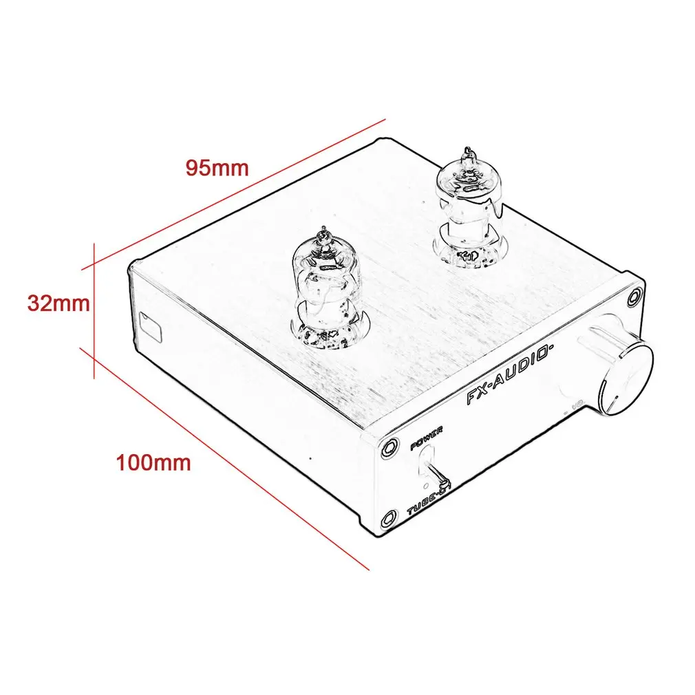

FX-AUDIO Tube-01 Bile Preamplifier 6j1 Amplifier Power Amplifier Fever Tube Preamplifier Hifi Preamplifier Bile Preamp