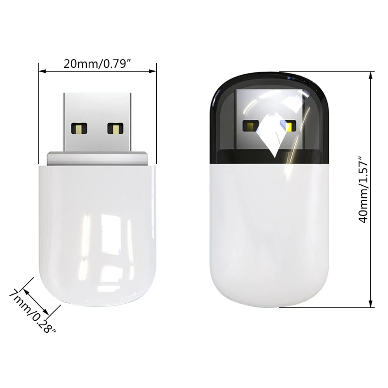

650M High Speed MIMO USB Wireless Network Card WiFi Dual Band 5GHz 2.4GHz Bluetooth 4.2 Adapter