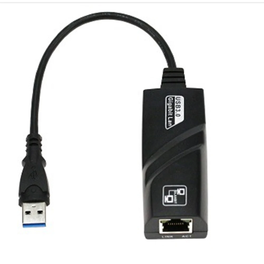 Сетевой адаптер с USB 3 0 на 10/100/1000 гигабитный RJ45 Ethernet LAN 1000 Мбит/с для windows
