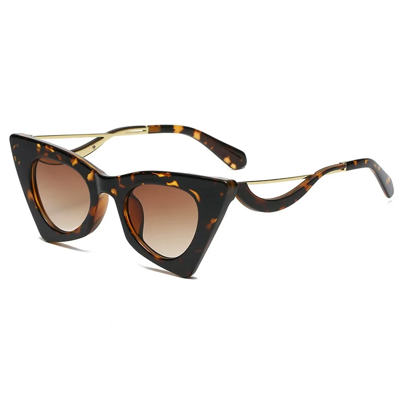 

Cat Eye Sunglasses Women Fashion Vintage Triangle Shades Men Designer Luxury Sun Glasses UV400 Oversized Eyewear Oculos Gafas