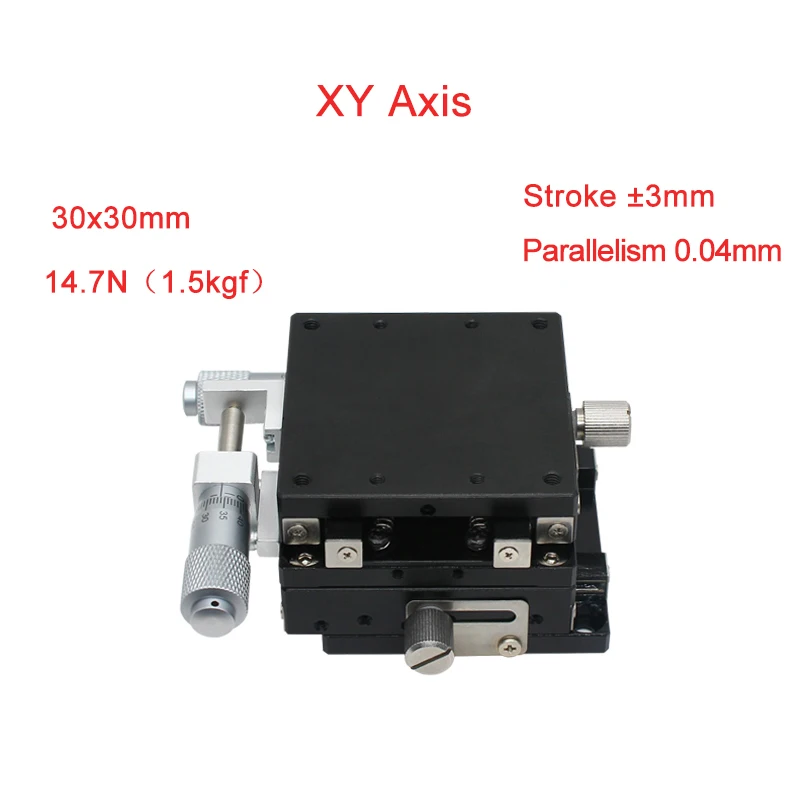 

XYAxis 30*30mm Precision Manual Linear Stages Cnc Guide Rail Sliding Table PLY30-L/C/R Linear Rail