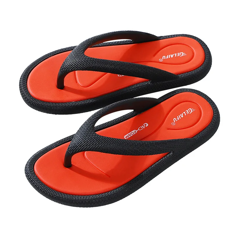 

Slippers Men's Outdoor Wear Summer Flip-Flops Female Couple Non-Slip Stylish Beach Casual Sandals