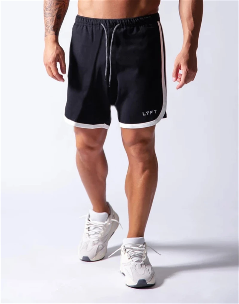 

2021 New Quick Dry Mens Sports Running Shorts Active Training Exercise Jogging 2 IN 1 Shorts With Longer Liner 8 Colors