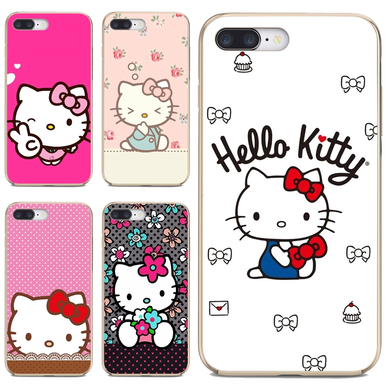 Милые Чехлы Hello Kitty для телефонов Samsung Galaxy A12 A31 A41 A51 A71 A20e A21s M30 A10 A30 A40 A50 A60 A70|Бамперы|