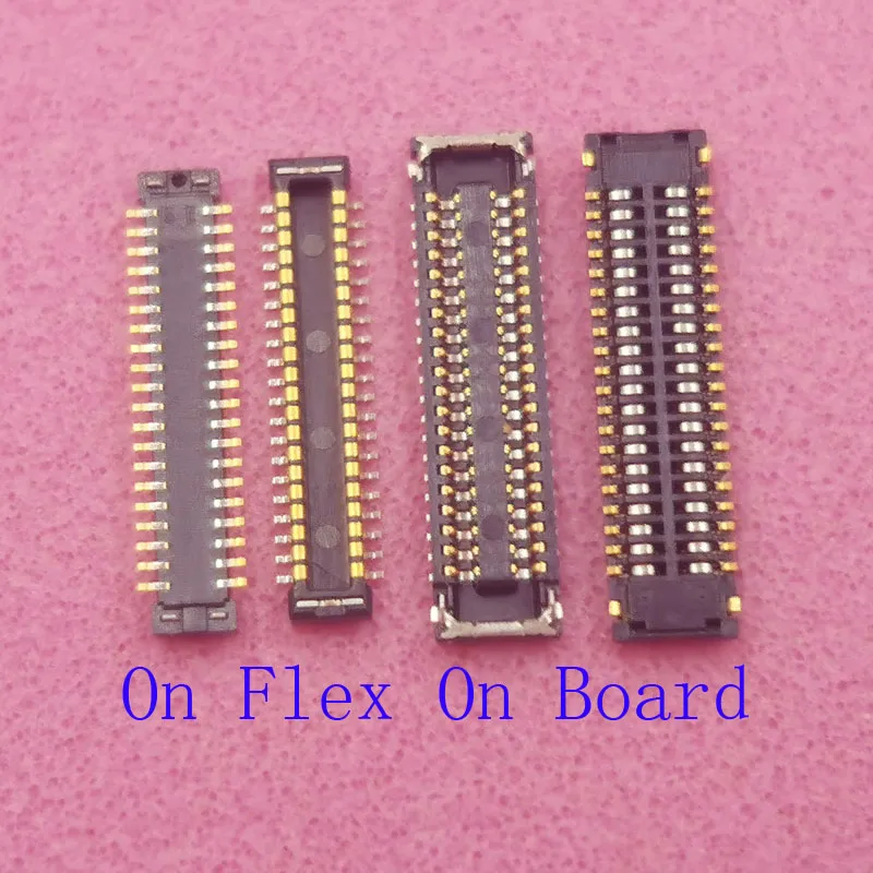 1Pcs LCD Display Screen Plug FPC Connector For Xiaomi Redmi NOTE5 NOTE6 NOTE 6 5 Pro Hongmi 5Pro 6Pro On Motherbard Board 40 Pin - купить по