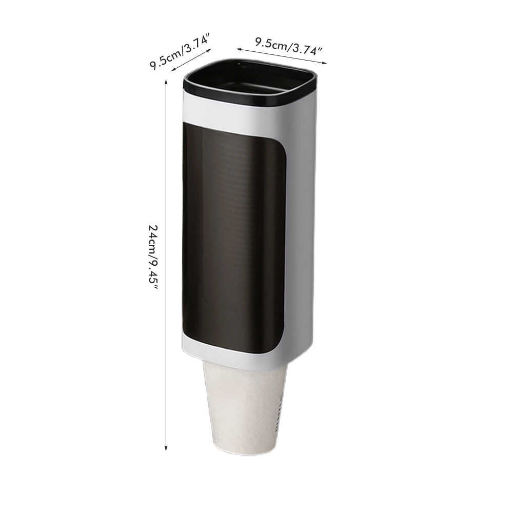 

Cup Dispenser Water Cooler Cup Holder Wall Mount Cup Dispenser for Home Office