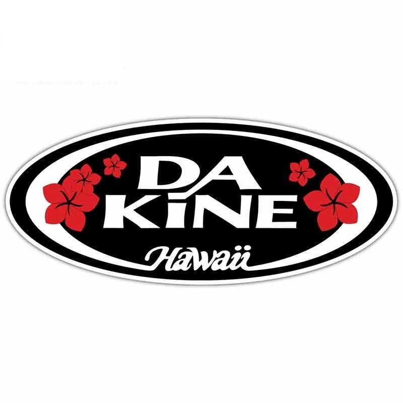 

Dakine Hawaii Windsurfing Kiteboarding Car Stickers Vinyl Bumper Trunk Truck Graphics Fine polyethylene Rearview Mirror Decal