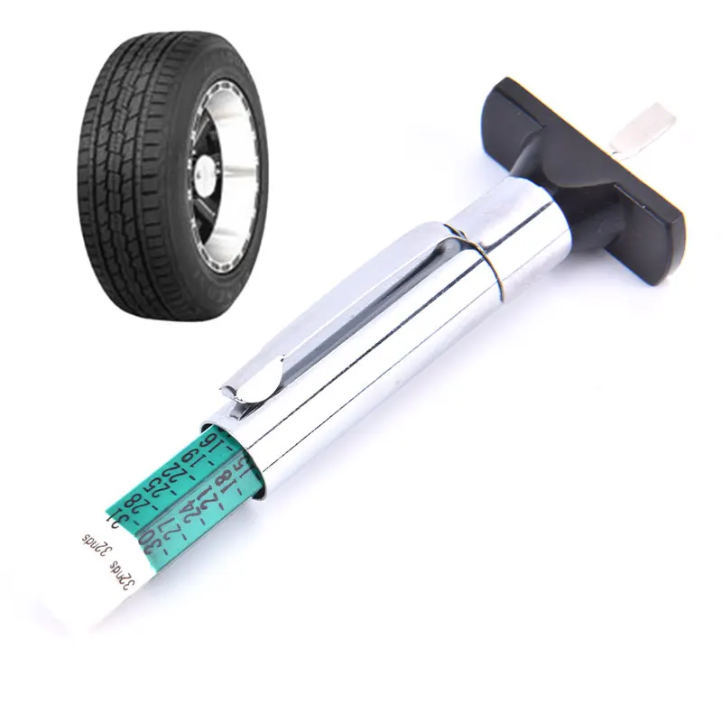 

Car Truck Tire Tread Depth Gauge Tester Standards Metric Gage Cylindrical Measuring Bar Gauge Measures