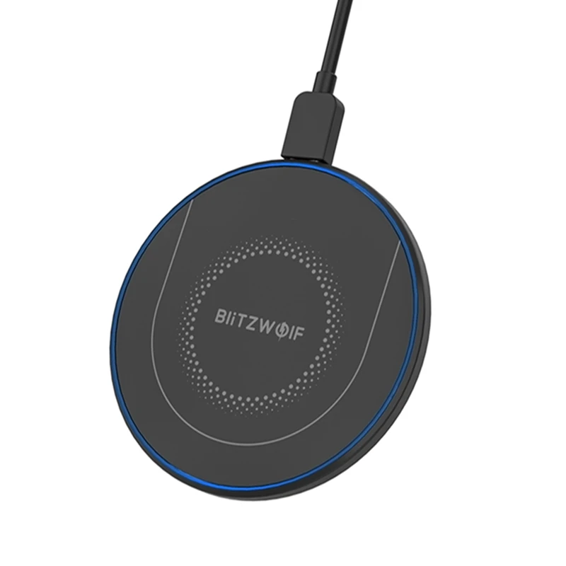 BlitzWolf BW FWC7 Qi Беспроводное зарядное устройство для быстрой зарядки с 15 Вт 10 7 5 iPhone 12