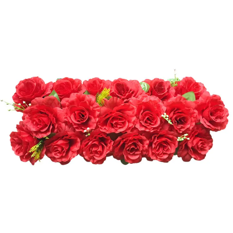 Искусственные Свадебные дорожные цветы роза пион Гортензия сделай сам арочные