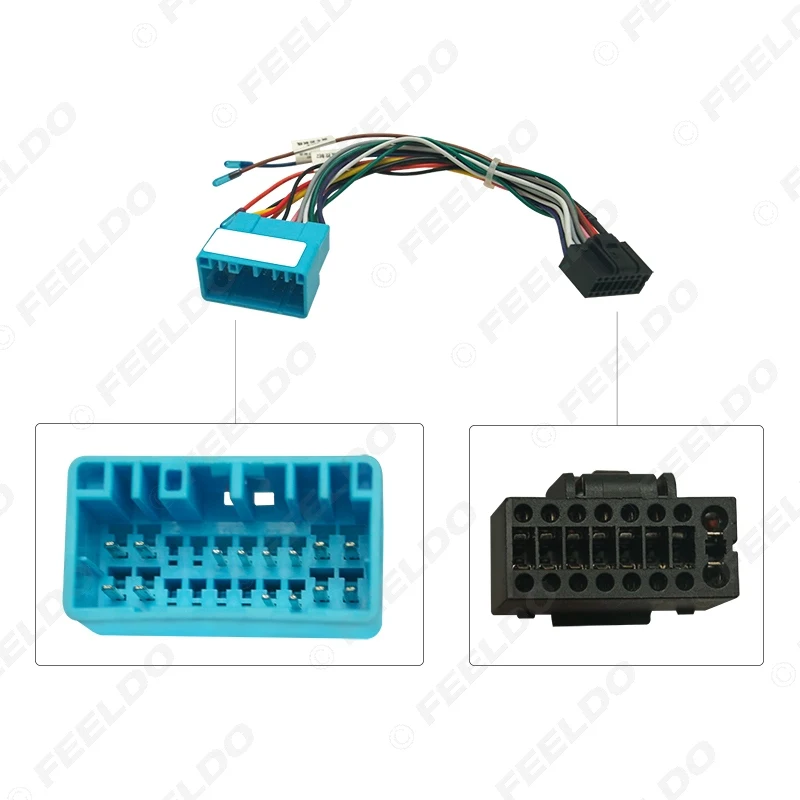 Проводка FEELDO для автомобильной аудиосистемы жгут проводов 16-контактный