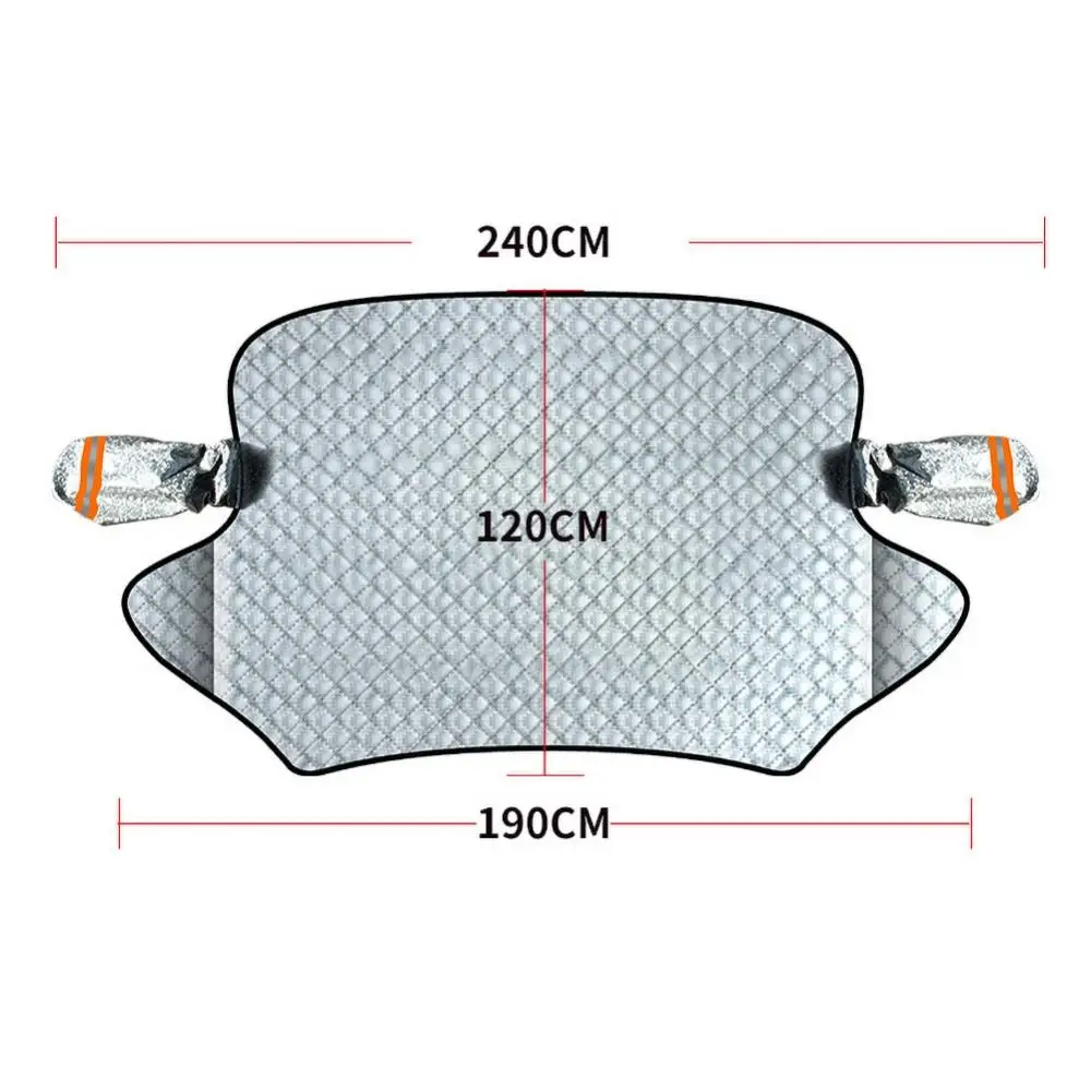 

Winter Thick Magnetic Car Front Windshield Anti UV Sunshade Snowt-proof Cover Screen Heat Insulation UV Protection